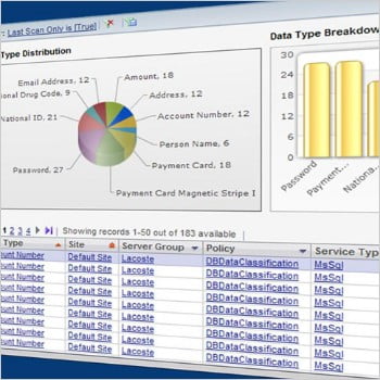 탐색, 분류, 평가 화면
